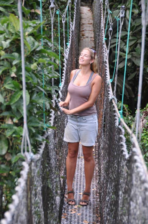 Observando do alto a reserva de Iwokrama, na Guiana